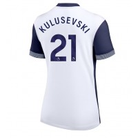 Tottenham Hotspur Dejan Kulusevski #21 Replica Home Shirt Ladies 2024-25 Short Sleeve